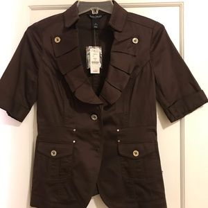 WHBM brown jacket